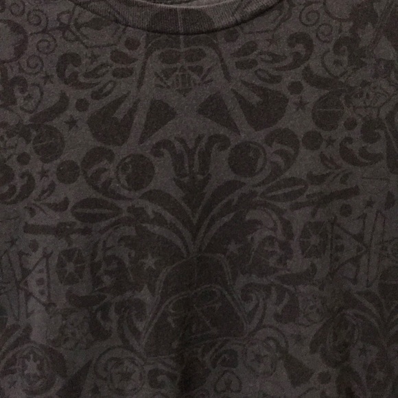 Black star wars death vader pattern t-shirt medium - Picture 2 of 5